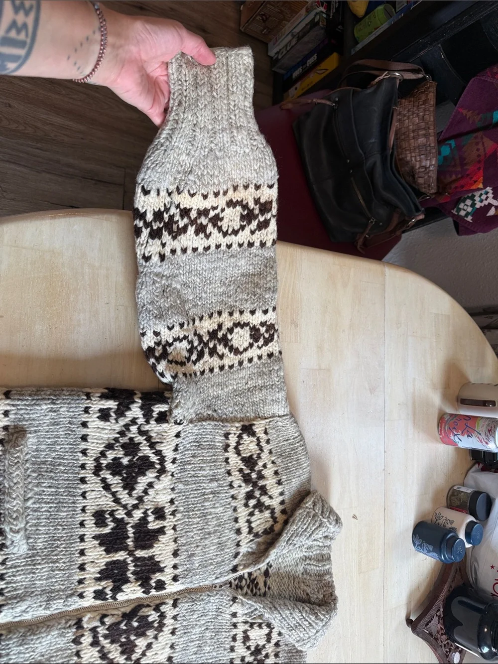 Vintage Cowichan sweater